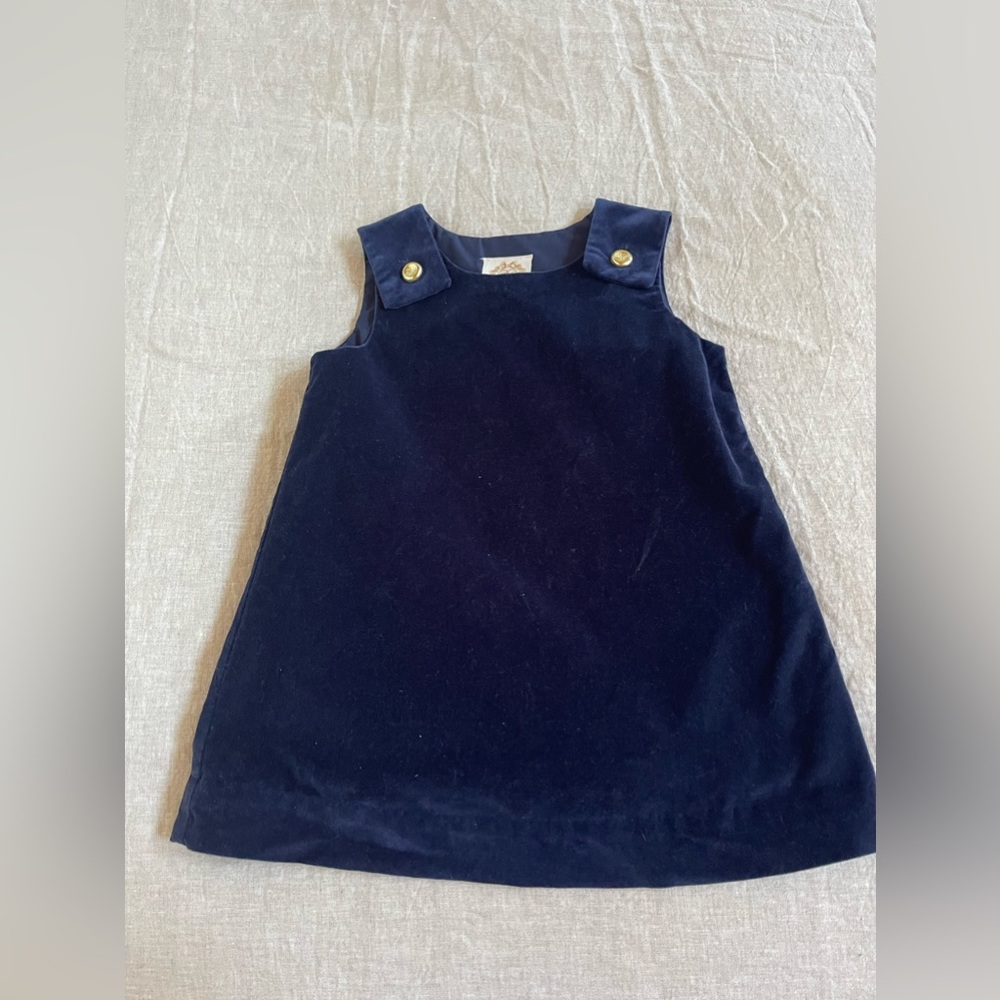 Beaufort Bonnet velvet dress size 4T worn once